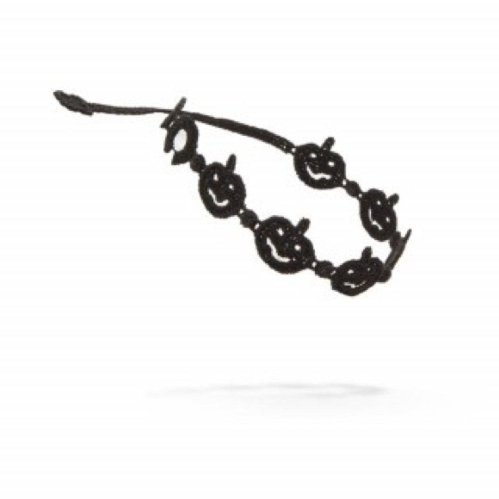 Cruciani C Bracelet Halloween Pumpkin Black